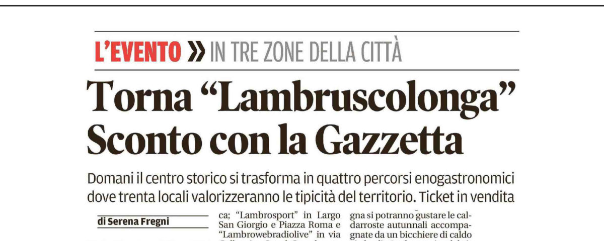 26 Ottobre 2017 - Gazzetta di Modena